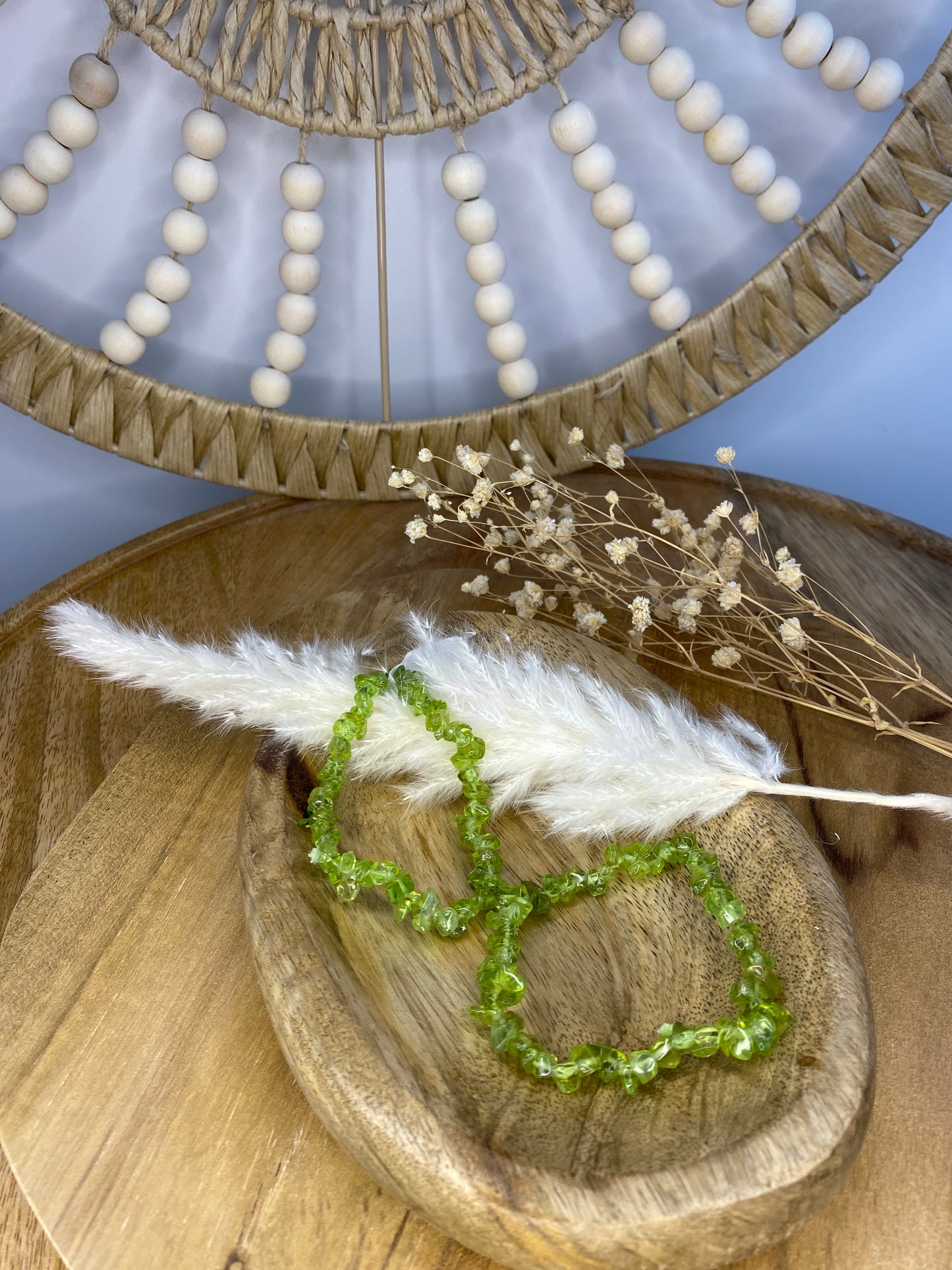 Peridot Splitterarmband A Qualität
