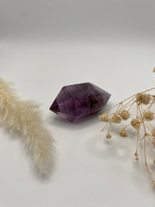 Amethyst spitze mini Doppelender